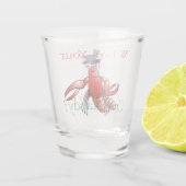 Wie is jouw Crawdaddy? Donder_Cove Shot Glas (Achterkant)