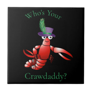 Wie is jouw Crawdaddy? Donder_Cove Tegeltje