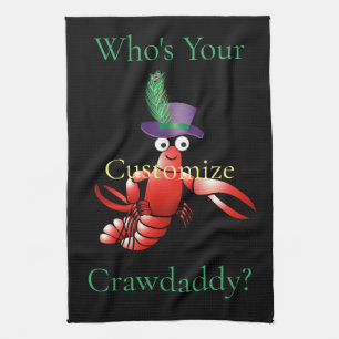 Wie is jouw Crawdaddy? Donder_Cove Theedoek