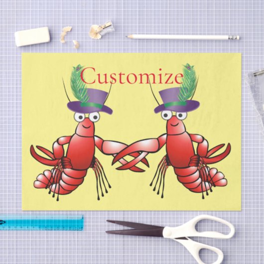 Wie is jouw Crawdaddy? Donder_Cove Tissuepapier (Craft)