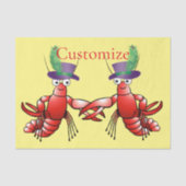 Wie is jouw Crawdaddy? Donder_Cove Tissuepapier (Voorkant)