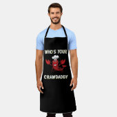 Wie is jouw Crawpapa? Schort (Gedragen)