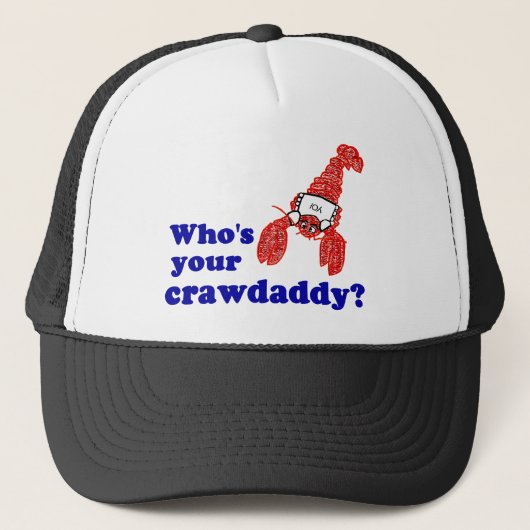 Wie is jouw Crawpapa? Trucker Pet (Voorkant)