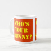 Wie is jouw Gunny? KoffieMok (Voorkant links)