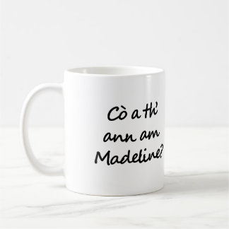 Wie is Madeline? Koffiemok