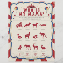 Wie is mijn mama [Circus Theme]