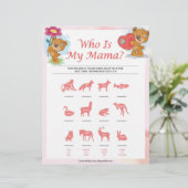 Wie is mijn mama [Teddy Bears] Briefhoofd (Staand voorkant)