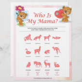 Wie is mijn mama [Teddy Bears] Briefhoofd (Voorkant / Achterkant)