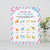 Wie is mijn moeder [Geslachtsverrassing] Briefhoofd (Staand voorkant)