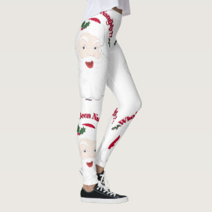 Wie is Naughty geweest? kerstman Leggings