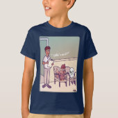 Wie is Next Boy's Navy T-shirt (Voorkant)