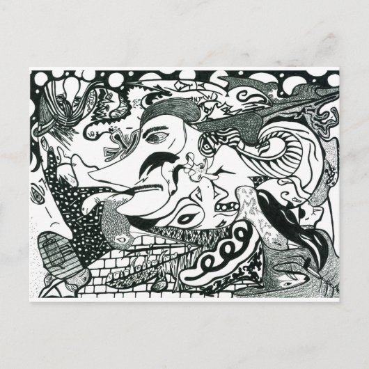 Wie is Nose? Briefkaart (Voorkant)