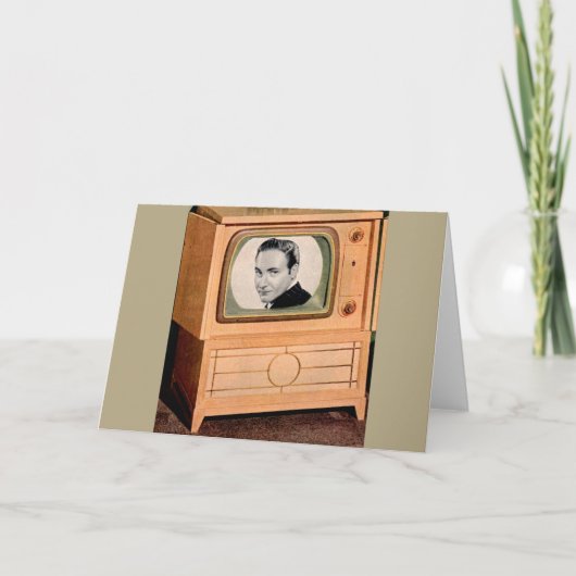 Wie is op tv kaart (Voorkant)