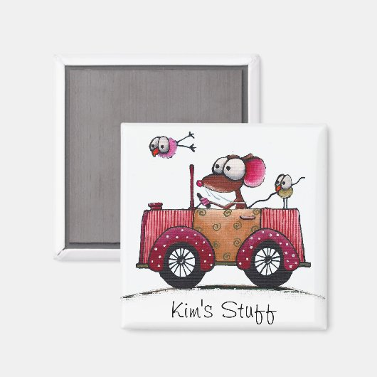 Wie is Stuff? Magneet (Voorkant / Achterkant)