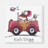 Wie is Stuff? Magneet (Voorkant)