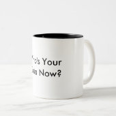 Wie is uw Mok van de Koffie van Gegevens. (Voorkant rechts)