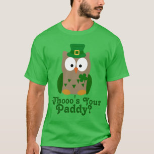 Wie is uw Paddy St. Patrick's Day Uil T-shirt