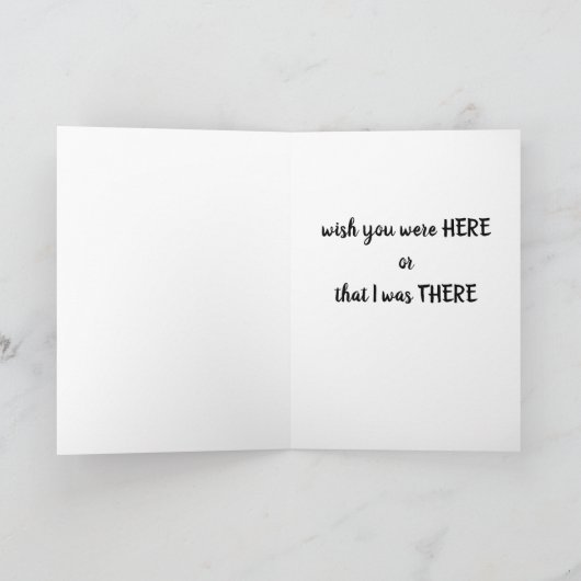 WIE JE HIER WAS OF DAT IK ER WAS... KAART (Binnen)