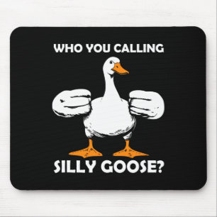 Wie je noemt Gekke Goose Funny Gym Meme Bodybui Muismat
