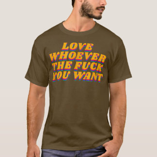 Wie je ook wilt, Lgbetq Gay Pride 1970s Rainbo T-shirt