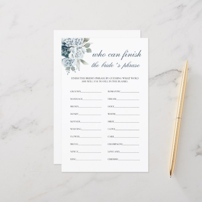 Wie kan de woordvoerder van de Bride beëindigen? (Voorkant / Achterkant in situ)