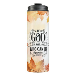 Wie kan tegen ons zijn? thermosbeker