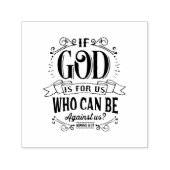 Wie kan tegen ons zijn?  zelfinktende stempel (Design)