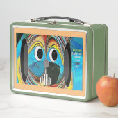 "Wie kan zich verzetten?" Metal Lunch Box (In situ)