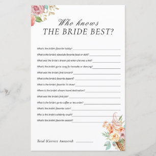 Wie kent Bride Best Scooped Vrijgezellenfeest Game