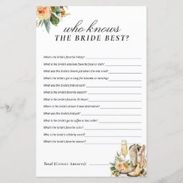 Wie kent de bruid beste Westerne Vrijgezellenfeest