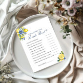 Wie kent de bruid de beste vrijgezellenfeest spel kaart