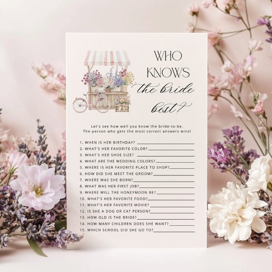 Wie kent de bruid het beste Off the Market spel