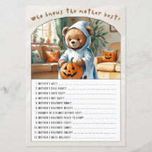 Wie Kent De Moeder Het Best Halloween Baby Shower