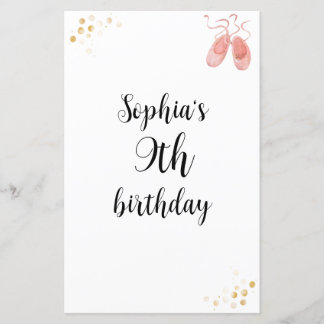 Wie kent de verjaardag meisje beste spel - Balleri