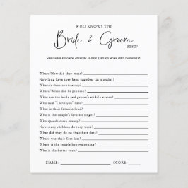 Wie kent hen het beste | VRIJGEZELLENFEEST