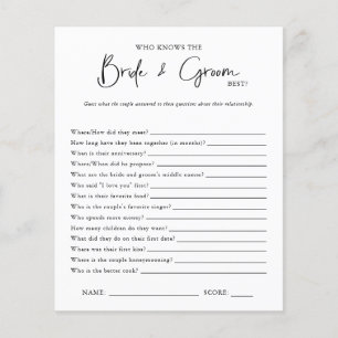 Wie kent hen het beste   VRIJGEZELLENFEEST