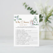 Wie kent het beste baby shower-spel voor papa (Staand voorkant)