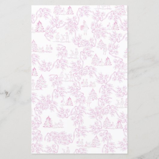 Wie kent het beste Toile Baby shower Game (Achterkant)