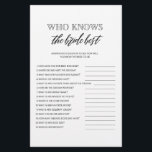 Wie kent het beste vrijgezellenfeest spel flyer<br><div class="desc">Geniet van je vrijgezellenfeest met deze eenvoudige en leuke games. Bekijk ons collectie voor meer vrijgezellenfeest games in dezelfde stijl. Let erop dat deze games niet bewerkbaar zijn.</div>
