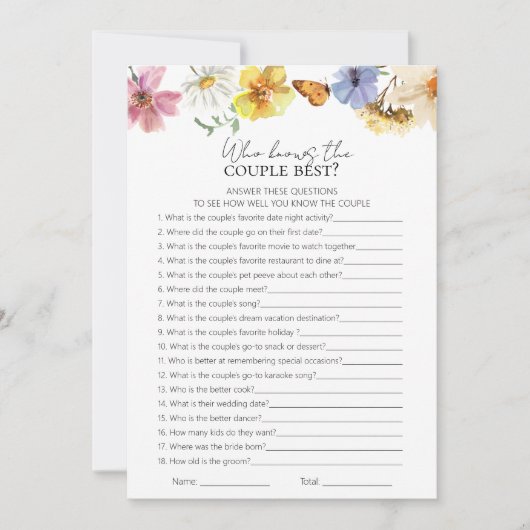 Wie kent het paar beste Vrijgezellenfeest spel Kaa Kaart (Voorkant)