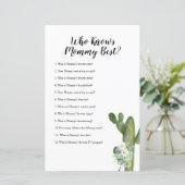 Wie kent mama Best Game Cactus Floral (Staand voorkant)