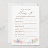 Wie kent mama beste roze onder het Zee spel Kaart (Voorkant)