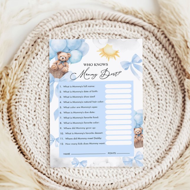 Wie kent mama beste spel Kaarten (Creator heeft geüpload)