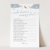 Wie kent mama beste Twinkle Star-Baby shower