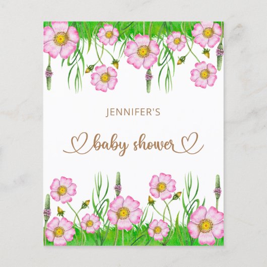 Wie kent mama het beste baby shower spel. (Achterkant)