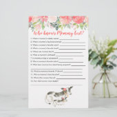 Wie kent mammie Best Koe Boerderij Game (Staand voorkant)