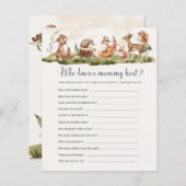 Wie kent mammie beste Baby shower game (Voorkant / Achterkant)