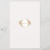 Wie kent mammie beste Baby shower game Flyer (Achterkant)