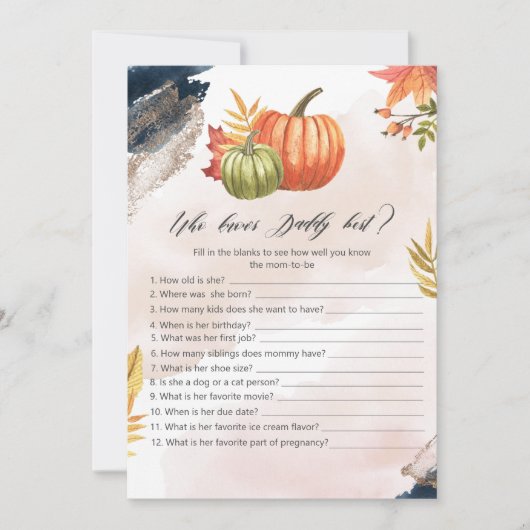 Wie kent mammie beste Baby shower-Kaart Kaart (Voorkant)