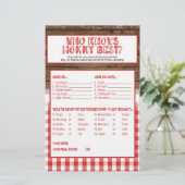 Wie kent mammie het beste - Red Baby Q (Staand voorkant)